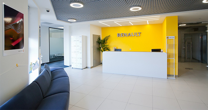 Фото Яркий и функциональный: NAYADA оформила московский офис Renault