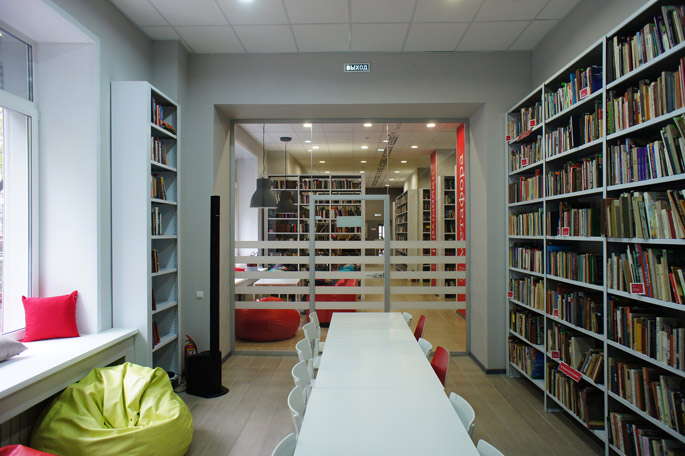Фото NAYADA обустроила первую модернизированную библиотеку им. Добролюбова в Красноярске