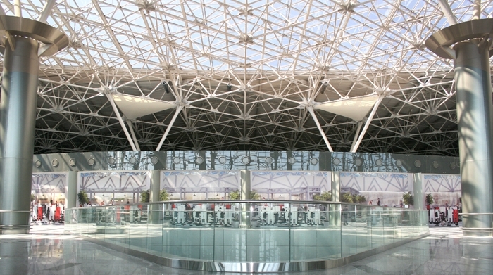 Пассажирский терминал аэропорта Внуково - комплектация от NAYADA