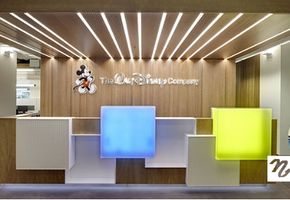 Стойки reception в проекте The Walt Disney Company CIS