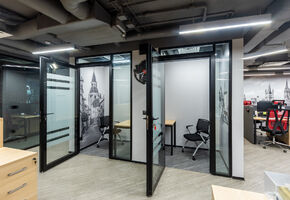 Двери NAYADA-Magic в проекте Проект Nayada по установке офисных перегородок и дверей в Технониколь