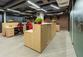 Мебель NAYADA в проекте Проект Nayada по установке офисных перегородок и дверей в Технониколь
