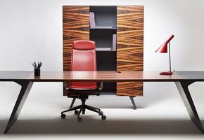 Новая коллекция итальянской офисной мебели для переговорных комнат, кабинетов руководителей, холлов, комнат отдыха.