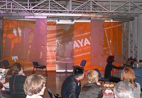 «NAYADA-Тюмень» организовала презентацию стеклянной передвижной перегородки NAYADA-Hufcor G3000 для архитекторов и дизайнеров Тюмени.