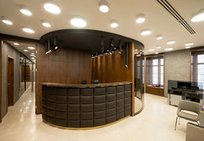 Офисный интерьер в стиле круизного лайнера: проект NAYADA для Русского Ипотечного Банка