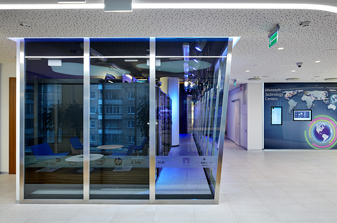 Фото Решения NAYADA оформили новый офис Microsoft в Москве