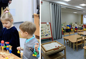 Трансформируемые перегородки NAYADA-SmartWall в детских садах Москвы