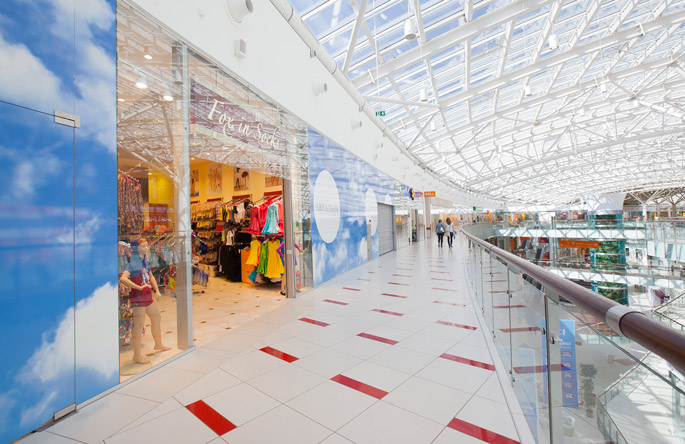 Фото Решения NAYADA оформили крупнейший в Европе торгово-выставочный комплекс Авиапарк