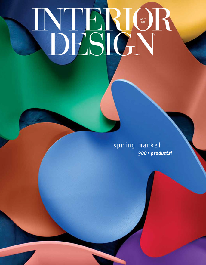 Полки Forest от NAYADA в американском журнале Interior Design Magazine