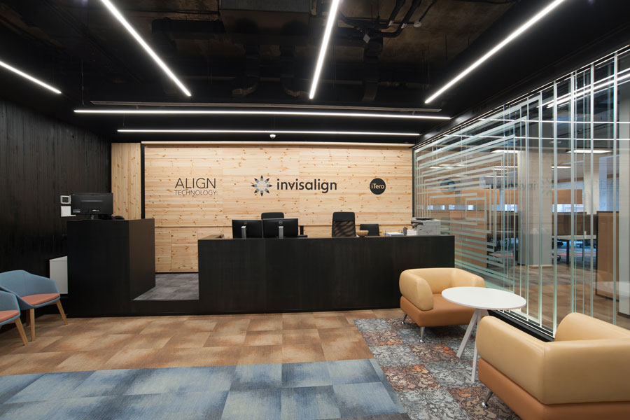 Фото Офис как высокоэффективная рабочая среда: NAYАDA для Align Technology