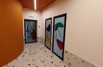 Двери и перегородки NAYADA в оформлении интерьеров детского сада Европейской гимназии