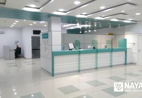 Стойки reception в проекте Банк Зенит Сочи