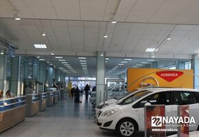 NAYADA-Standart в проекте Автосалон  Полюс-ДМ  «Opel и Chevrolet»
