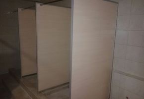 Туалетные перегородки в проекте Прометей