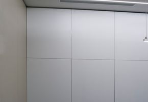 Облицовка панелями NAYADA-Regina в проекте Офис строительной компании