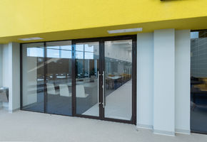 Двери VITRAGE I,II в проекте Школа-кампус «Летово»