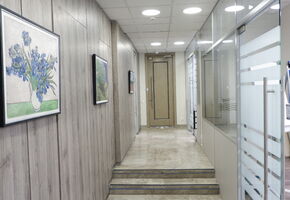Цельностеклянные двери в проекте Перегородки Nayada в офисе Бона Фиде Групп