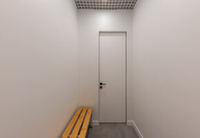 Двери NAYADA-Stels в проекте Проект Nayada по установке перегородок в «Фастком»