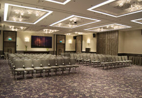 Компания NAYADA приняла участие в оформлении конференц-зала отеля Radisson Blu., Киев