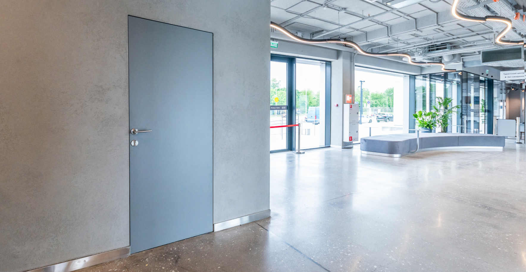 Фото проекта: Проект Nayada по монтажу противопожарных и stels дверей в Южном речном вокзале. Изображение № 1