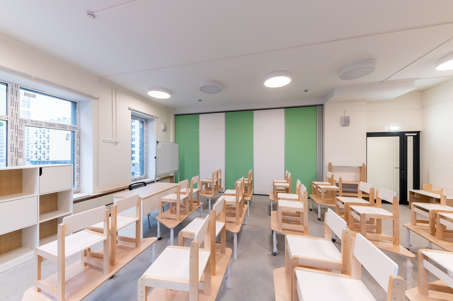 Раздвижные перегородки с шумоизоляцией NAYADA SmartWall H5F-S 